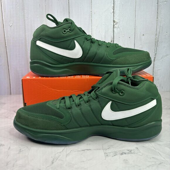 Nike Air Zoom GT Hustle 2 TB Promo Mens Sz 14 Basketball Shoes Green DX9190-300 - Picture 2 of 6